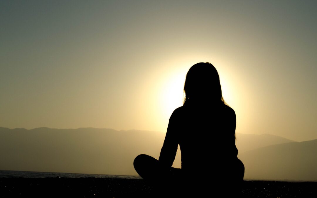 The practice meditation to improve mental health