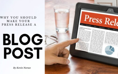 Why You Should Make Your Press Release A Blog