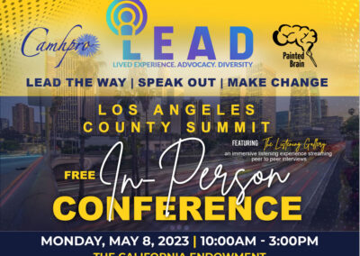 CAMHPRO LEAD summit at los angeles county on May 8, 2023