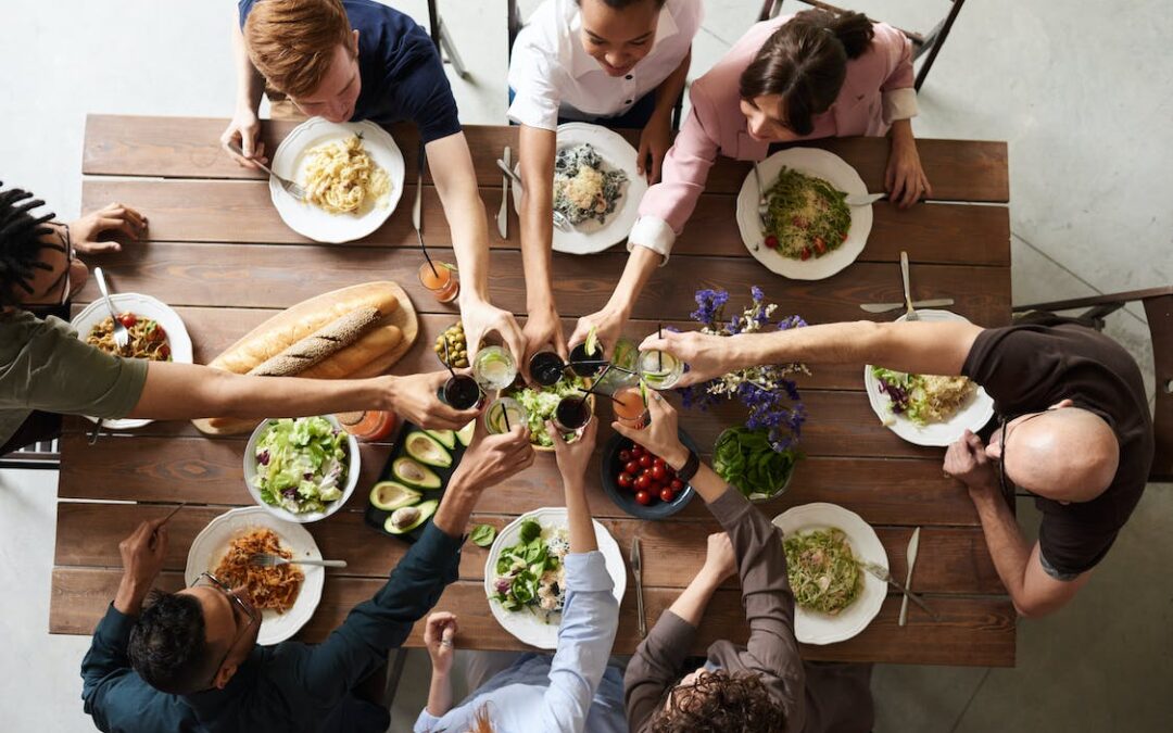 weekend fun at the dinner table