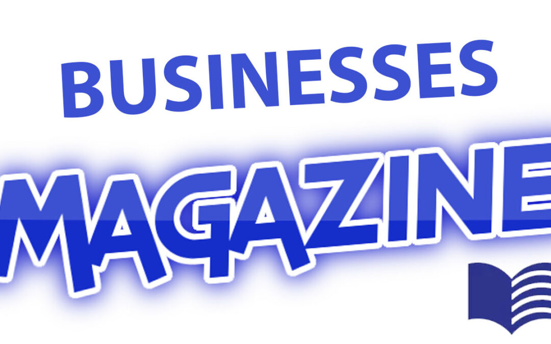 business magazine text