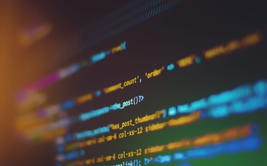 Programming text visual with deep Depth of blur - Photo by Shahadat Rahman on Unsplash